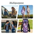 thumbnail image 5 of Pzuqiu Star Axolotl Kids Backpack for School Girls 8-12 4pcs School Backpacks Sets with Lunch Bag Pencil Case 17 Inch Bookpack with Shoulder Strap Camping Bacpack for Teens, 5 of 7