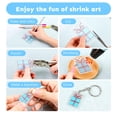 thumbnail image 3 of Lámina de plástico retráctil Auihiay de Craft Kit con llaveros, 145 unidades, 3 of 6