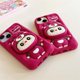 thumbnail image 4 of Funda de teléfono SYIFAN Labub 3D Cartoon para iPhone 14, color rosa, 4 of 7