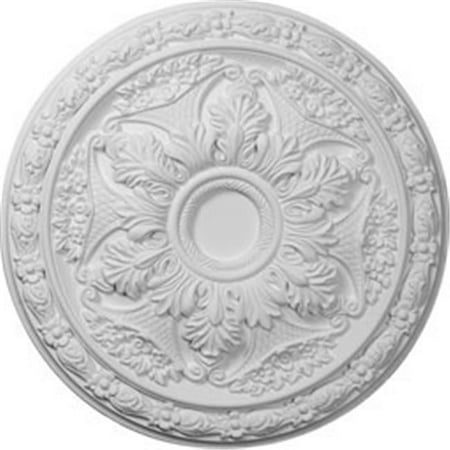 Ekena Millwork 20"OD x 1 5/8"P Baile Ceiling Medallion (Fits Canopies up to 3 1/4")
