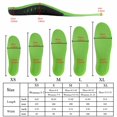thumbnail image 2 of Audessy Athletic Running Insoles Orthotic Inserts Shoe Insoles With Arch Support Comfort Shoe Insoles Green M, 2 of 6