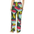 thumbnail image 3 of Daiia Green Mushroom Women's Sleep Pant with Pockets and Drawstring,Pajama Pants-Medium, 3 of 9