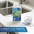 thumbnail image 4 of Fast Acting Drain Clog Remover Powder For Kitchen Sink Bathtub Toilet Floor Drains Dissolves Hair And Grease 260g, 4 of 7