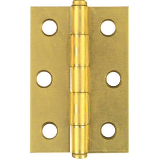 Stanley N146753 2.5 in. Brass Hinge 2 Pack