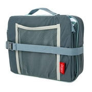 Nuby Easy Go Booster Seat with Adjustable Safety Straps and Harness, Gray , Unisex