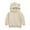 Beige, variant on Mercatoo Toddler Baby Fleece Pullover Hoodie Cute 𝐁ear Ears Sweatshirts Boys Girls Cotton Solid Tops Fall Outwear Coat