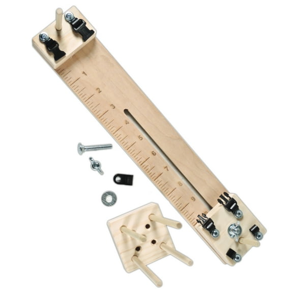 Paracord Planet Parachute Cord Jig for Survival Bracelets, Key Chains, Lanyards & More - Multiple Jig Sizes and Styles for Knots, Weaving, and Braiding