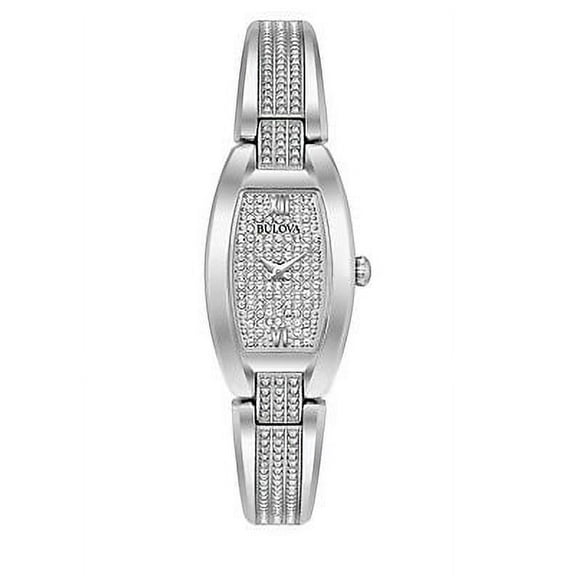 Bulova Women's Crystal Bangle Dress Watch 96L235
