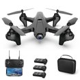 thumbnail image 1 of Control remoto inteligente Drone RC con cámara Drone de doble cámara 4K RC Quadcopter WiFi FPV Drone Drone plegable Modo sin cabeza Drone de retorno de una tecla para adultos con bolsa portátil Romacci Control remoto inteligente, 1 of 7