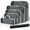 Black, variant on Simplifyliving Compression Packing Cubes, Travel Packing Cubes Compression for Carry Ons Mesh, Travel Cubes for Packing Compression