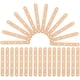 thumbnail image 1 of 50 palitos de madera natural para manualidades, con agujeros, ideales para hacer manualidades (color natural)., 1 of 8