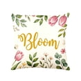 thumbnail image 2 of Darzheoy Floral Pattern Pillow Covers Set, Vintage Breathable Decorative Microfiber Pillow Covers, 2 Pack Pillowcase, Soft Throw Cushion Cover for Living Room, Bedroom, Car, Home, Office, 2 of 7