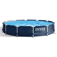 thumbnail image 2 of Intex 28211ST 12' x 30" Frame Round Above Ground Swimming Pool Kit w/ Canopy, 2 of 12