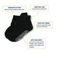 thumbnail image 5 of LNGOOR Toddlers Baby Ankle Socks with Grips 12 Pack Non Slip Girls Boys Infants Kids Anti Skid 3&6&12 Month, 5 of 8