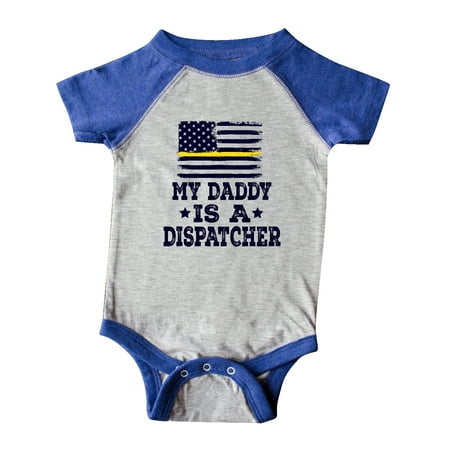 

Inktastic Dispatcher Dad Emergency Services Gift Baby Boy or Baby Girl Bodysuit