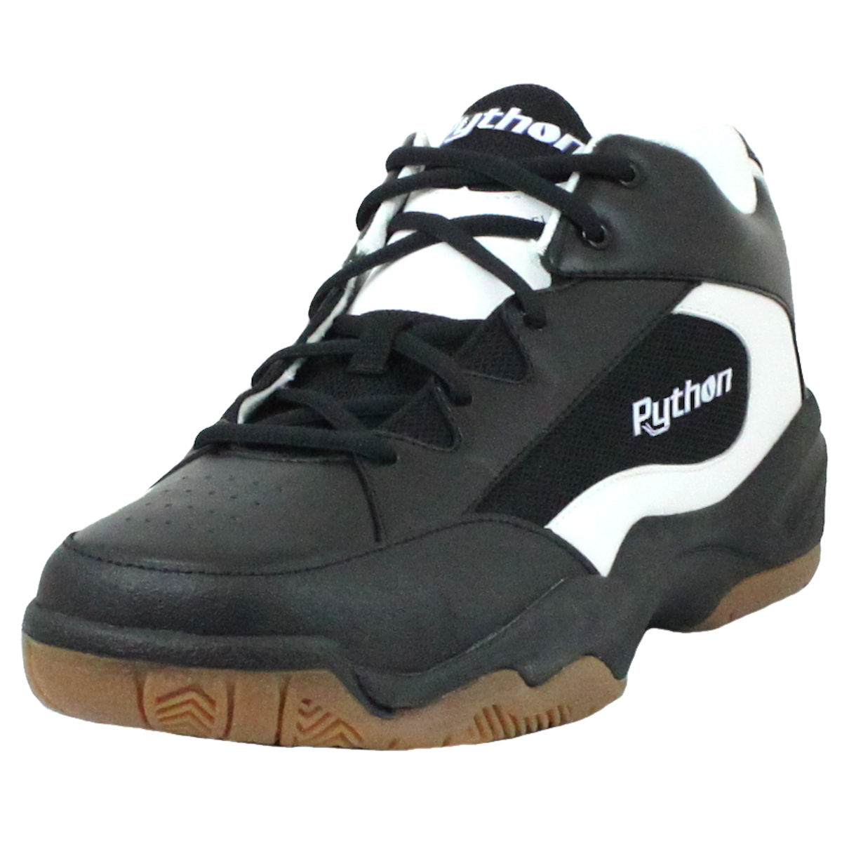 Python Wide (EE) Width Indoor Black Mid Size Racquetball (Squash, Badminton, Volleyball) Shoe - image 2 of 6