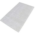 thumbnail image 6 of Solid Ivory Hand Made Textured Wool Area Rug | Low Pile | No Shedding | TRD163, 6 of 9