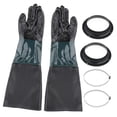 thumbnail image 1 of Guantes de protección para chorro de arena Sunnimix 210 mm con Abrazadera, 1 of 7