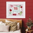 thumbnail image 2 of Stupell Industries Pastel Pink Tis The Season White Framed Print Under Glass design by Nicole Tamarin, 17 x 21, 2 of 10