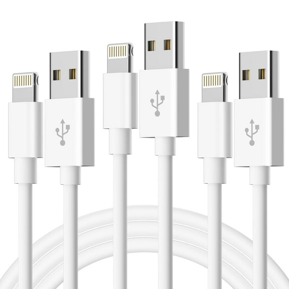 Charger Cable 6ft, 3Pack Long Cable 6 Feet, Charging Power Cord 6 Foot Compatible with iPhone 14/14 Pro Max/13 Mini/12/11/XS/XR/8/7/6s/5s iPad Case
