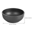 thumbnail image 2 of MIANGASTORE Bol de Bibimbap en Fonte Bol de Cuisine Coréen Bol de Nourriture pour Riz Soupe, 2 of 6