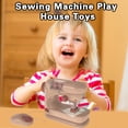 thumbnail image 4 of Juego de simulación interactivo y ecológico para niños, pequeño electrodoméstico multifuncional con superficie lisa, desarrollo intelectual y máquina de coser de material PP, 4 of 8