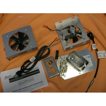 Heatilator Heat N Glo Factory Oem Fireplace Blower Kit Fk18