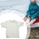 thumbnail image 1 of Camiseta de moda 1/6, disfraz de ropa en miniatura, ropa de muñeca hecha a mano para figuras de 12 ", accesorios para modelos de muñecas corporales Blanco CUTICAT Figura manga corta, 1 of 8