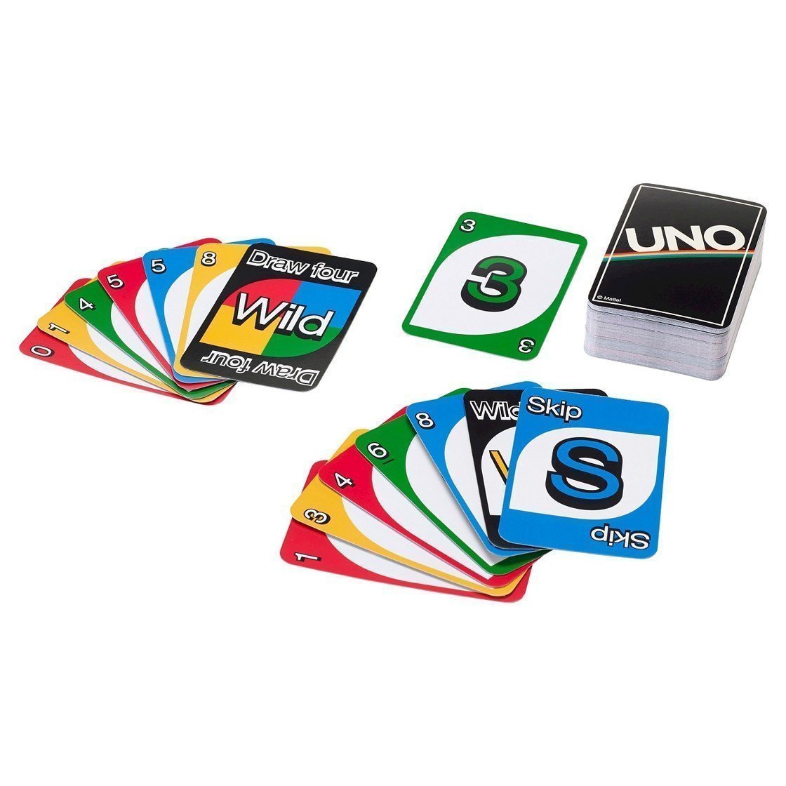 Uno Card Game Retro Edition