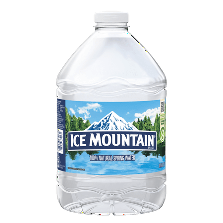 Ice Mountain Spring Water, 3 Liter, Single Plastic Jug