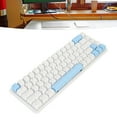 thumbnail image 1 of Clavier de Jeu Mécanique 68 Touches, Clavier d'Ordinateur Filaire USB Compact avec Commutateur Bleu, Clavier de Jeu Rétroéclairé RVB pour Portable PC, 1 of 8