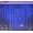 Blue, variant on Heart-Shaped Curtain Light, 124 LED 124 LED 2M x 1.5M Fairy Curtain Light Heart-Shaped Chandelier USB Port for Party Bedroom Wedding Decorate