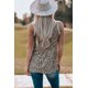 thumbnail image 1 of ABPHQTO Camiseta sin mangas de rayas de leopardo para mujer, 1 of 5