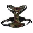 thumbnail image 1 of Pet Chest Harness Adjustable Reflective No Pull Dog Sports Vest for Outdoor Walking RunningCamouflage Green S, 1 of 14