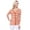 DustryOrange, variant on YEMAK Women's 3/4 Sleeve V-Neck Stripe Regular Fit Button-Down Sweater Cardigan-MAUVE-M