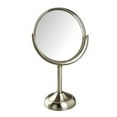 Jerdon JP918CB 10X Magnified Swivel Tabletop Vanity Mirror, Chrome