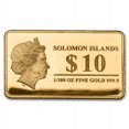 thumbnail image 2 of 2022 Solomon Islands 1/100 oz Gold Pyramids of Giza, 2 of 2