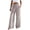 style-01 Brown, variant on Gubotare Beach Pants for Women Wide Leg Linen Pants for Women Loose Flowy Palazzo Pants with Pockets Drawstring Trousers Summer Beach Vacation (Brown,XXL)