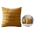 TTUHYWXI Set of 1 Soft Plush Short Wool Velvet Decorative Throw Pillow