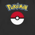 thumbnail image 2 of Women's Pokemon Classic Logo Graphic Tee Black X Large, 2 of 4