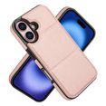 thumbnail image 2 of Compatible with iPhone 16 Plus Case, with PU Leather Credit Card Holder Magnetic Back Stand Rugged Slot Mobile Flip Purse Phone Cover for iPhone 16 Plus Women Men - Rosegold, 2 of 7