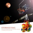 thumbnail image 3 of KAKOWELY Red para transportar balones deportivos, bolsa de almacenamiento para balones de entrenamiento, bolsa tejida portátil, 3 of 4