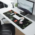 thumbnail image 2 of Cute, Soft, Non-Slip Garden Flowers Mouse Mat | 31.5 × 11.8 inch | Splash Resistant and Easy to Slide | Portable, Personalized Design - Ideal for Work or Gaming, 2 of 7