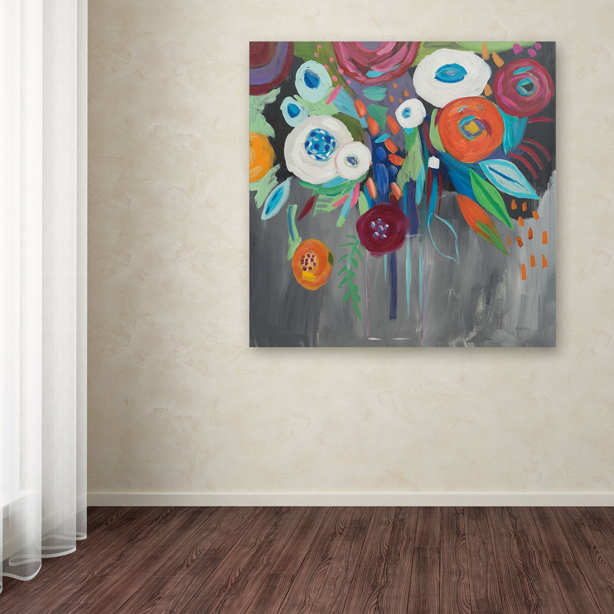 Trademark Fine Art 'Midnight Magic' Canvas Art by Farida Zaman