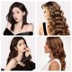 thumbnail image 4 of Extensiones de cabello humano virgen con cinta adhesiva de 50 cm para mujeres (cabello Remy negro), 4 of 5