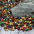 thumbnail image 5 of Over 1500 Pcs  Wood Beads for Jewelry Making - Assorted Natural Wooden Bead Kit, 5 of 7