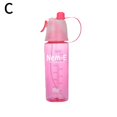 thumbnail image 2 of Vaso rociador de PC para niños y niñas, vaso de agua de plástico para estudiantes, deportes al aire libre, tienda departamental, vaso portátil, 2 of 2