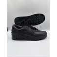 thumbnail image 2 of Mens Size 10.5  Nike Air Max 90 Leather Triple Black  CZ5594-001, 2 of 5