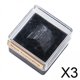 thumbnail image 1 of 3x Muestras De Rocas Minerales Científicas En De Forma Irregular Para Escritorio De Adultos, Color Negro, 1 of 8