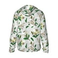 thumbnail image 3 of Fotbe Lilies Flowers Men's Women's UPF 50+ Sun Protection Jacket Hooded Cooling Shirt with Pockets Hiking Outdoor Performance-XX-Large, 3 of 9